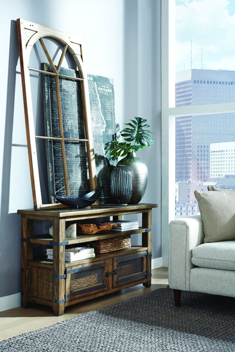 Chesterfield - Rectangular Sofa Table - Farmhouse Timber