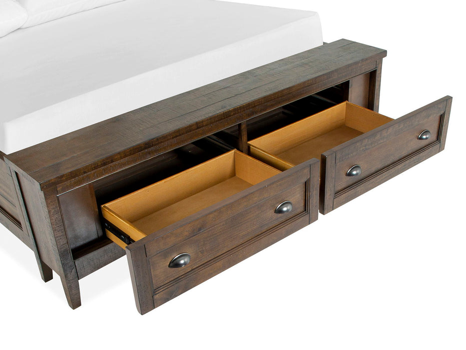 Bay Creek - Complete Lamp Panel Storage Bed