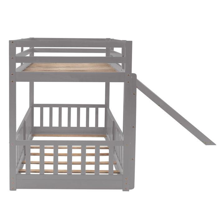 Functional Bunk Bed & Convertible Ladder And Slide