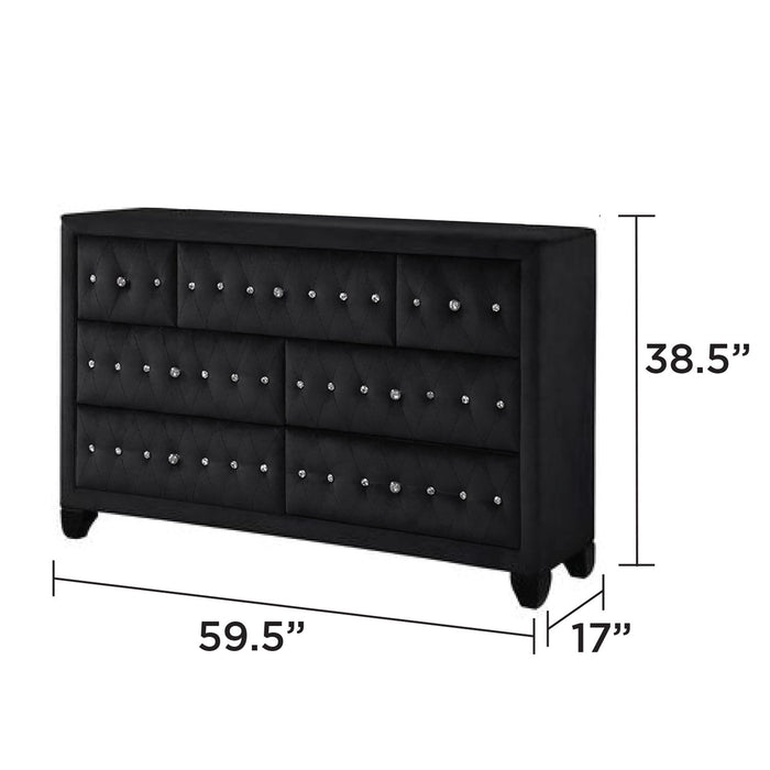 Sophia - Upholstered Bedroom Set