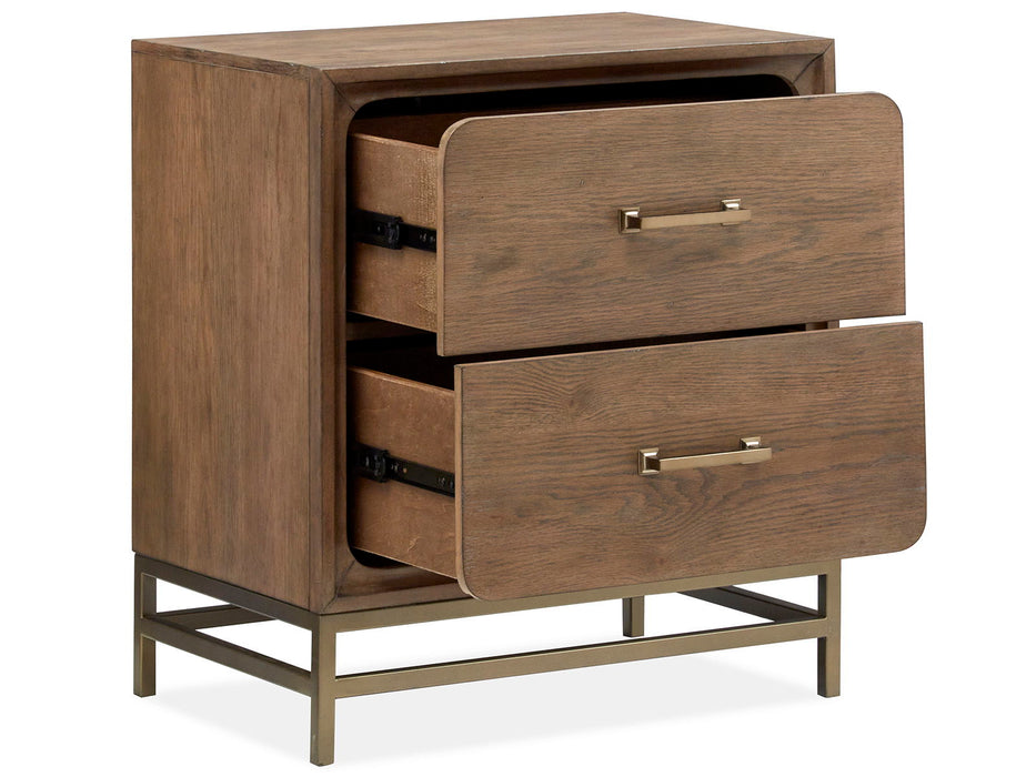 Lindon - Drawer Nightstand - Belgian Wheat