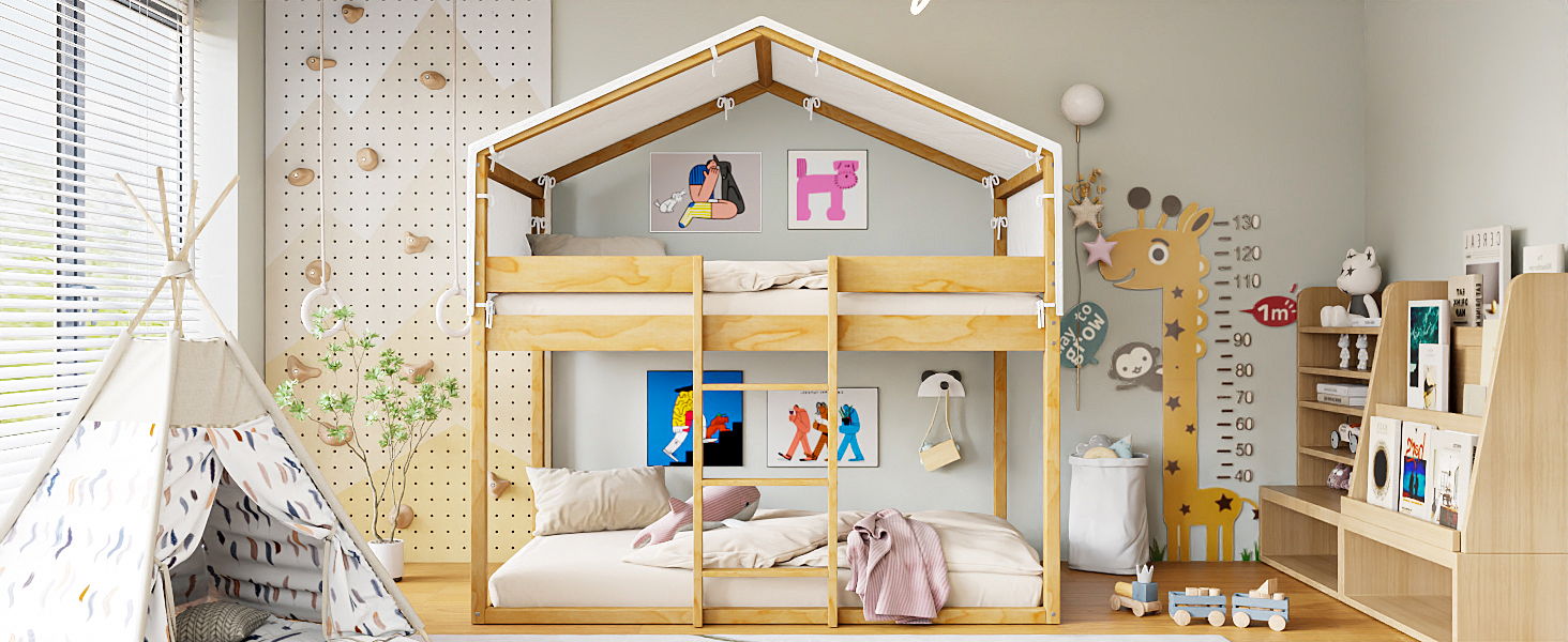 Bunk Bed With Tent