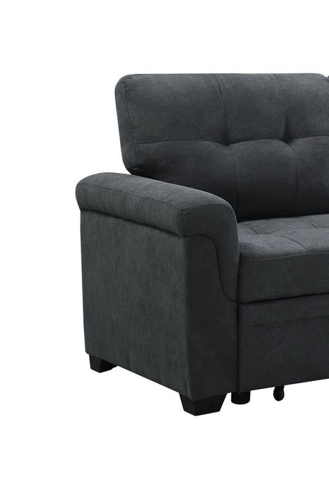 Lucca - Reversible Sectional Sleeper Sofa Chaise With Storage