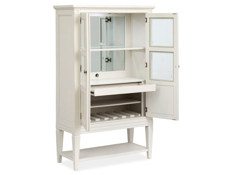 Willowbrook - Display Cabinet - Egg Shell White