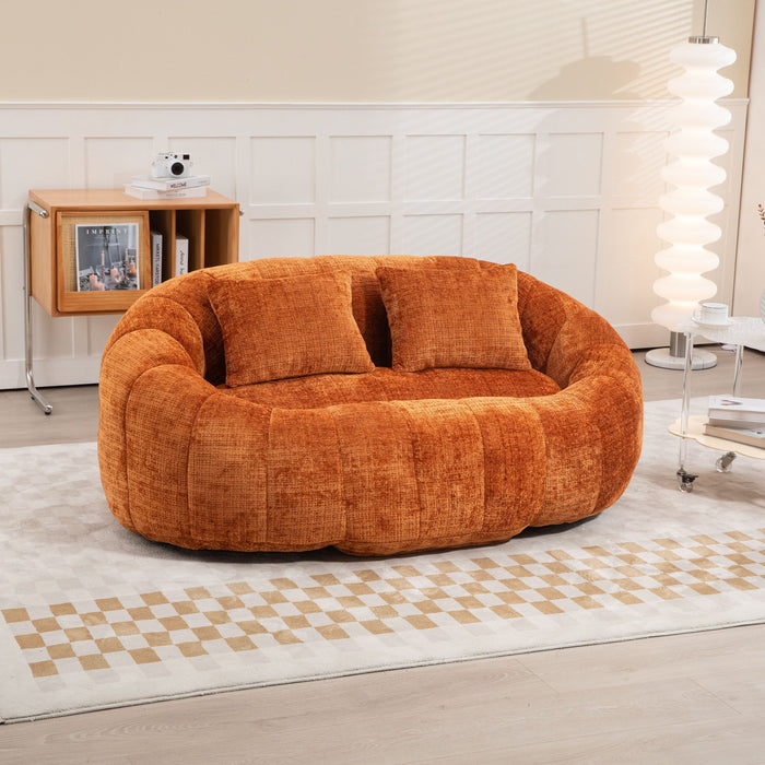 Bean Bag Lazy Sofa, Durable Comfort Lounger High Back Bean Bag Chair Couch