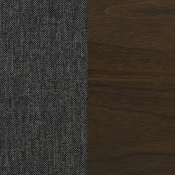 Wes - Upholstered Dining Side Chair (Set of 2) - Dark Walnut