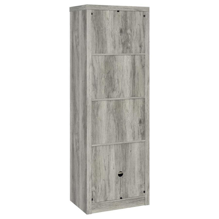 Burke - 3 Piece TV Entertainment Center - Gray Driftwood