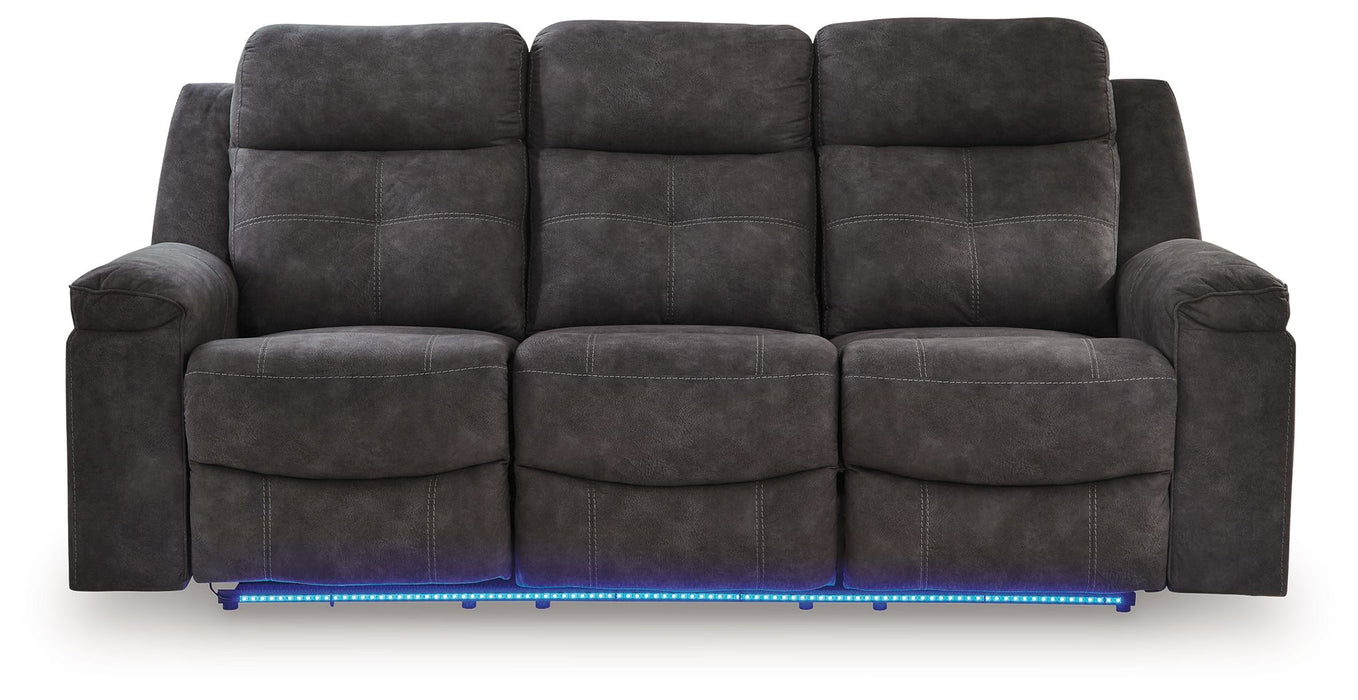 Brysonview - Reclining Sofa - Charcoal