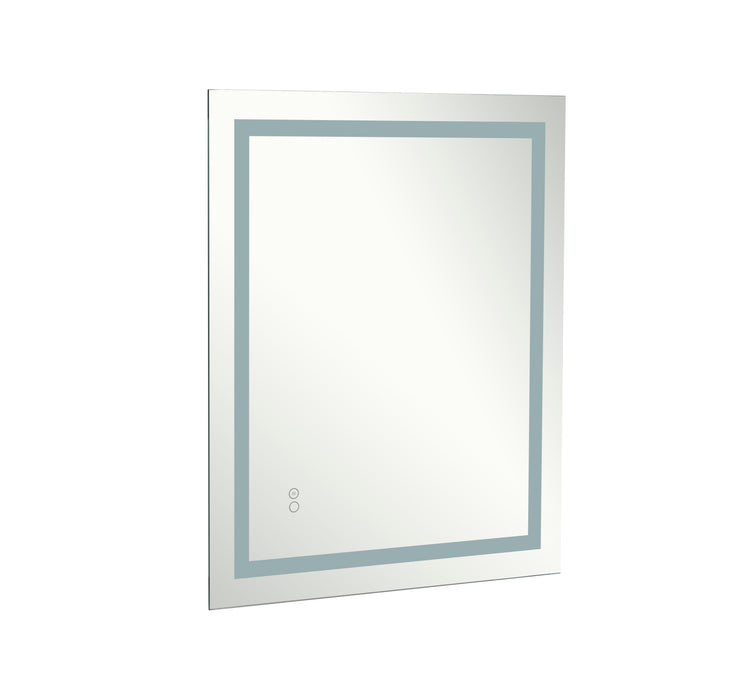 Led Lighted Bathroom Wall Mounted Mirror With High Lumen / Anti Fog Separately Control / Dimmer Function
