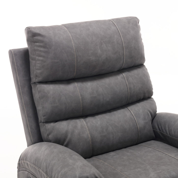 Cozy Electric Power Lift Recliner Chair Sofa For Elderly With Vibration Massage And Lumbar Heat
