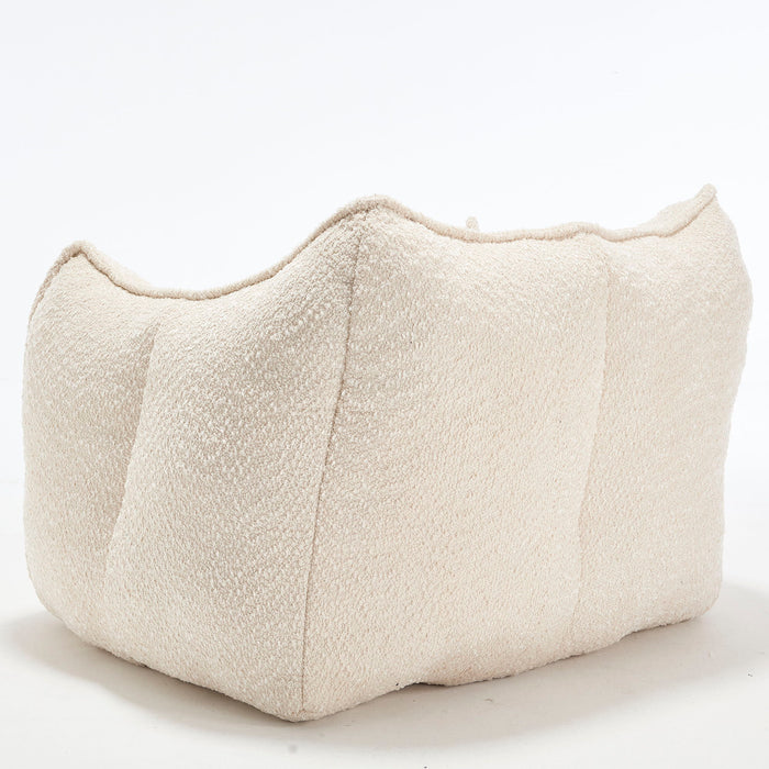 Comfortable Chenille Sofa Chairs With Highly Resilient Foam For Living Rooms And Bedrooms