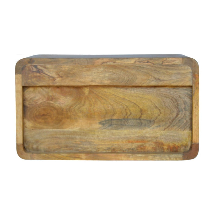 Curve Upper Slot Floating Nightstand