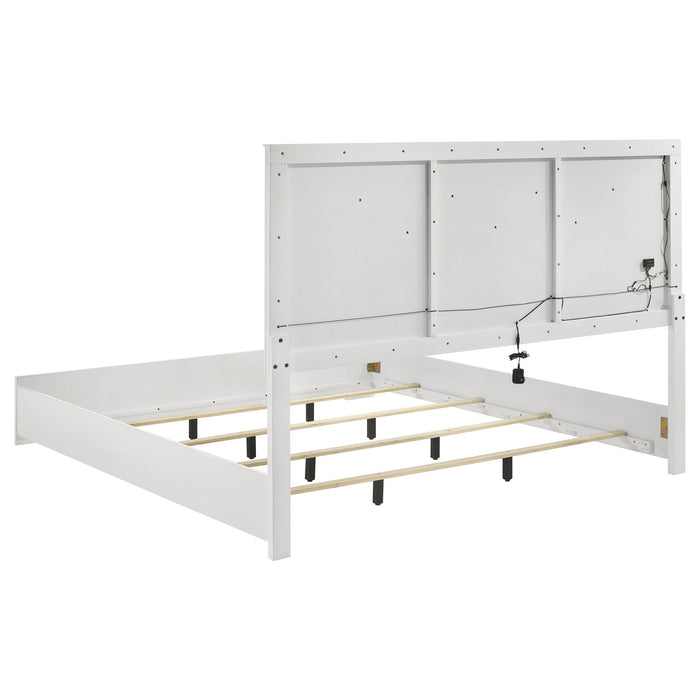 Pierce - Panel Bed LED Headboard