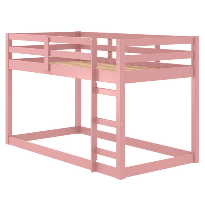 Gaston II - Twin Loft Bed - Pink