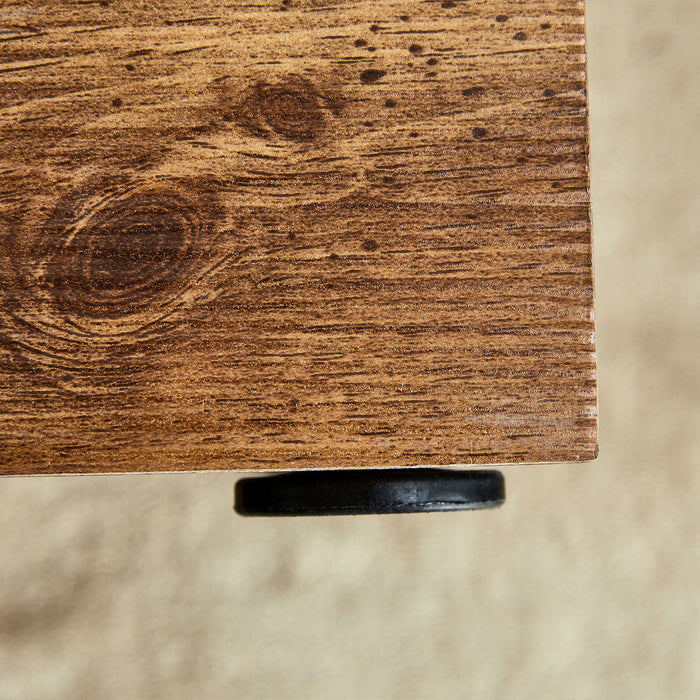 Modern Coffee Table With Wood Grain Texture And Stylish Design - Wood