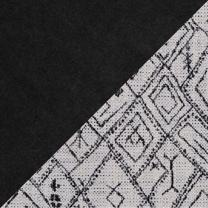 Accent Chair With Unique Print Fabric