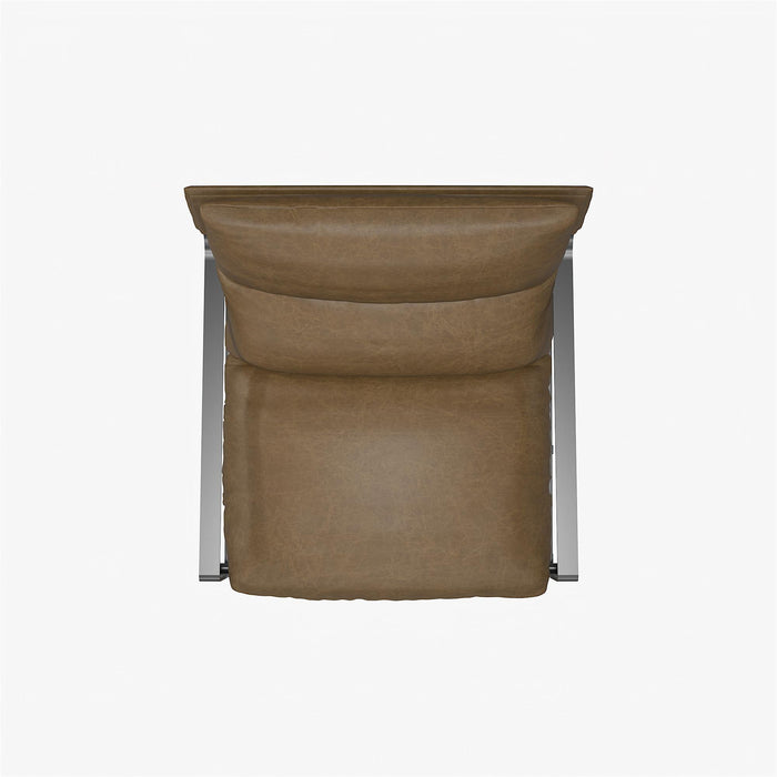 Gatsby - Upholstered Sling Accent Chair - Camel