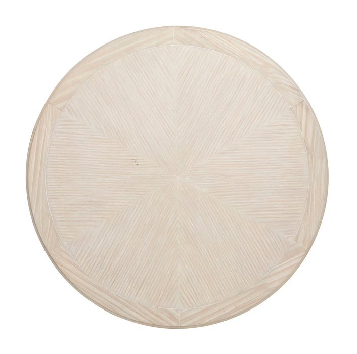 Bostwick - Round Cocktail Table - Coconut Cream