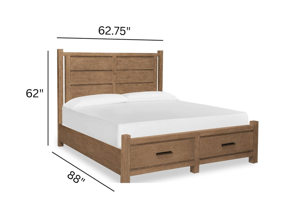 Plum Creek - Panel Storage Bed