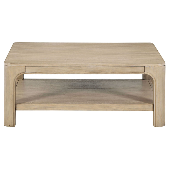 Solano 3-piece Square Coffee Table Set Weathered Mango