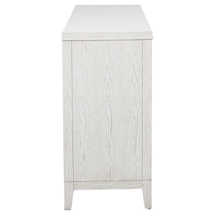 Inverness - 6 Drawer Bedroom Dresser - White