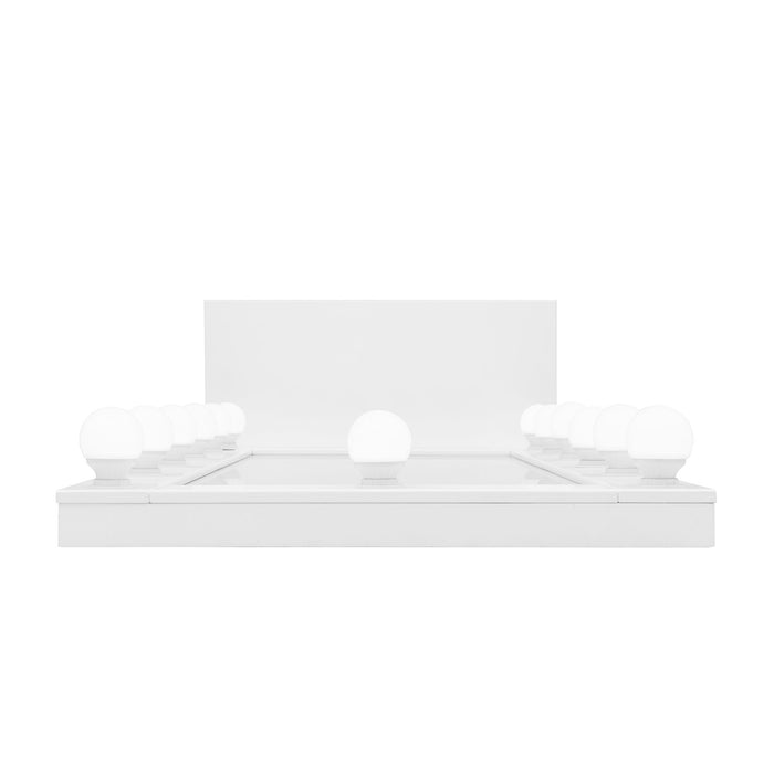 Elisa - Narrow Tall Mirror With Speaker And Drawer