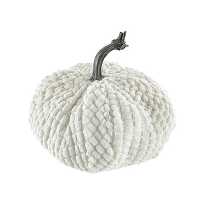 Chenille Weighted Pumpkin Ornament Decor For Holiday Harvest Festival Fall Festival & Thanksgiving