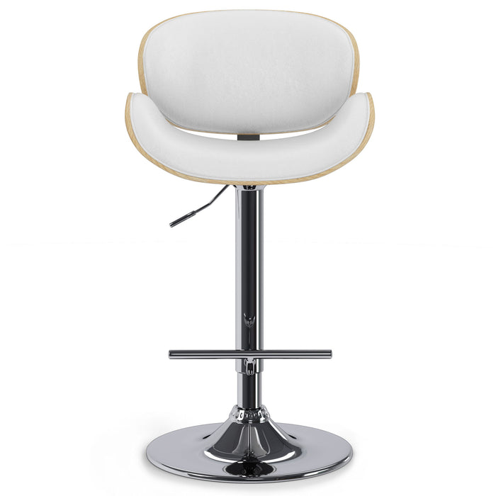 Marana - Handcrafted Bentwood Adjustable Swivel Bar Stool