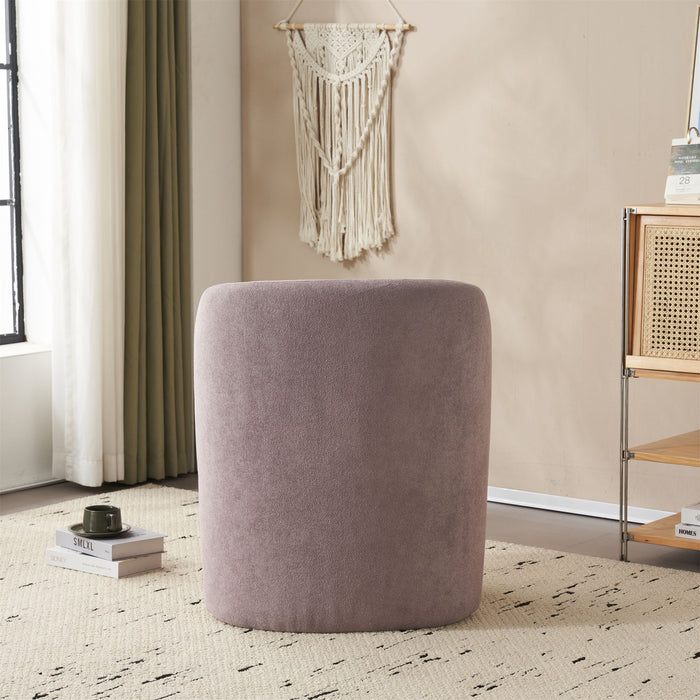 Modern Low Back Accent Upholstered Armless Living Room Chairs, Round Feet