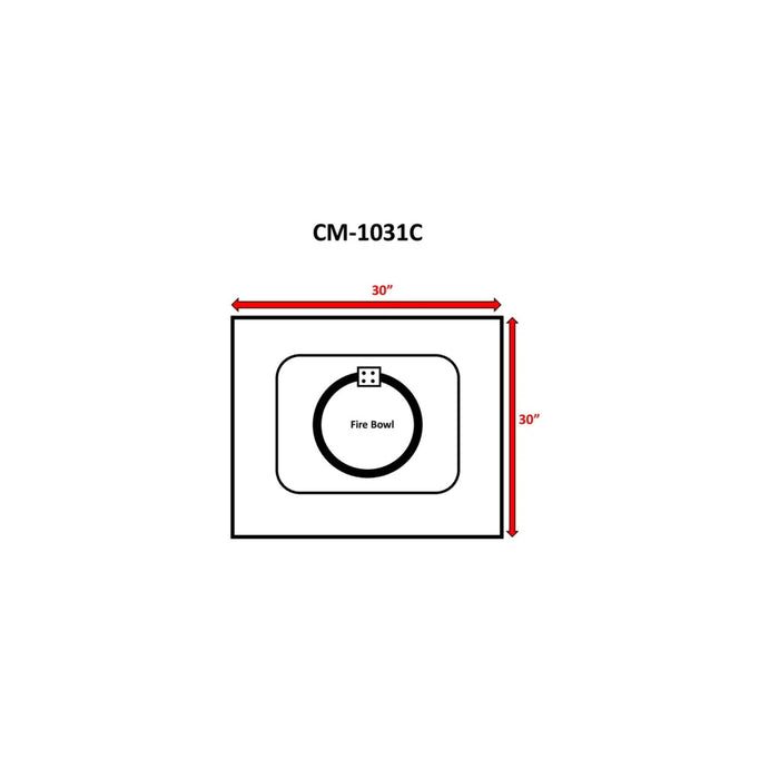 Compact Design Outdoor Fire Pit