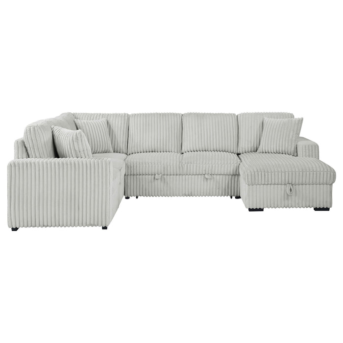 Thurston - Storage Sectional Sofa With Pop Up Bed