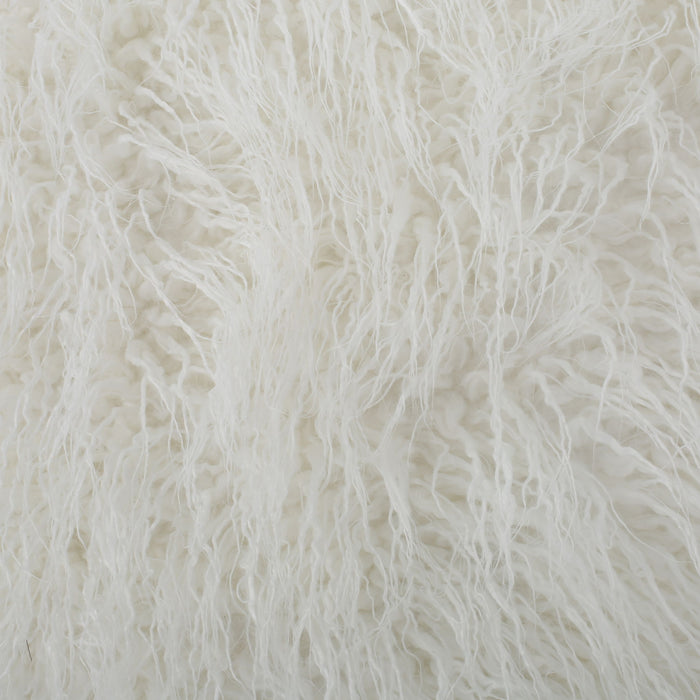 Mahin - Rounded 5 Foot Bean Bag Cozy Modern Design - White