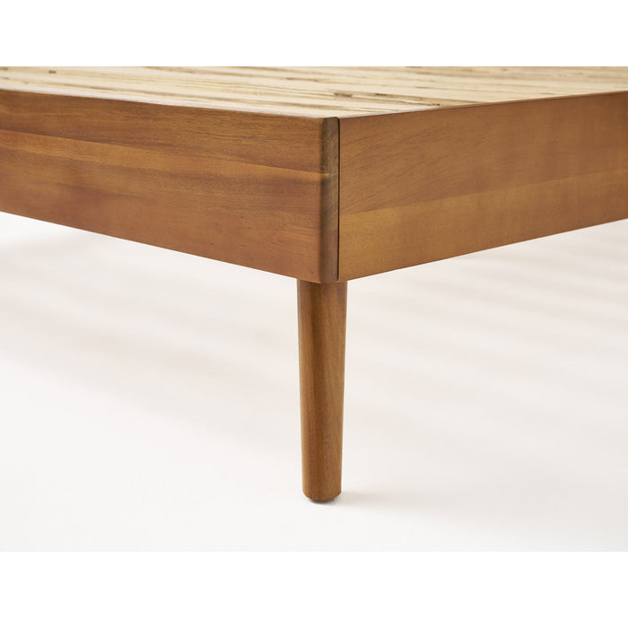 Okioki - Mid-Century Wood Bed