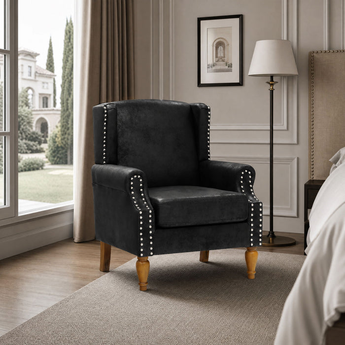 Decorative Chair With Stud Detailing
