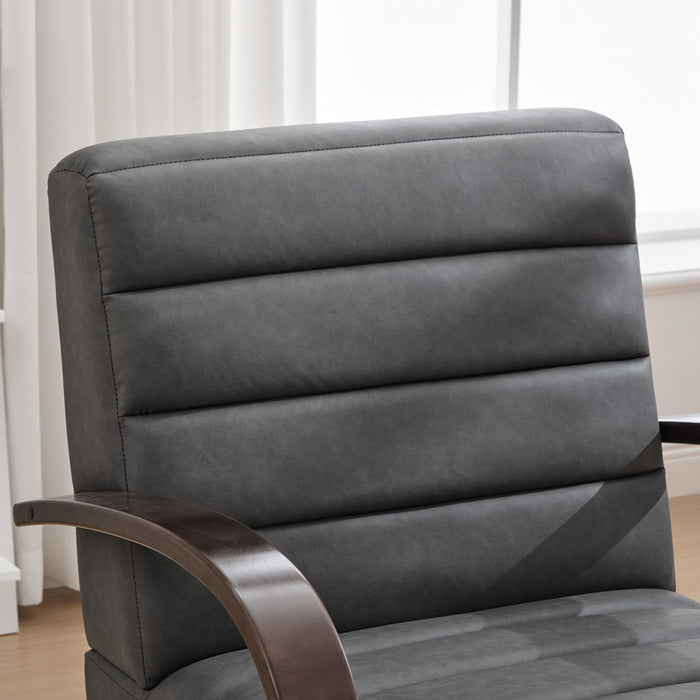 360° Swivel Accent Chair With Armrests, Comfy Lounge