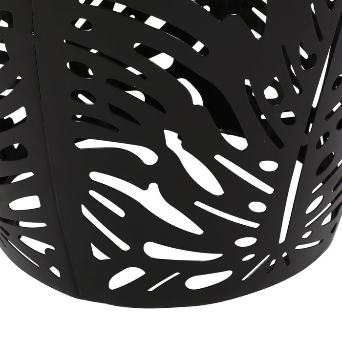 Modern Design Metal End Table, Large