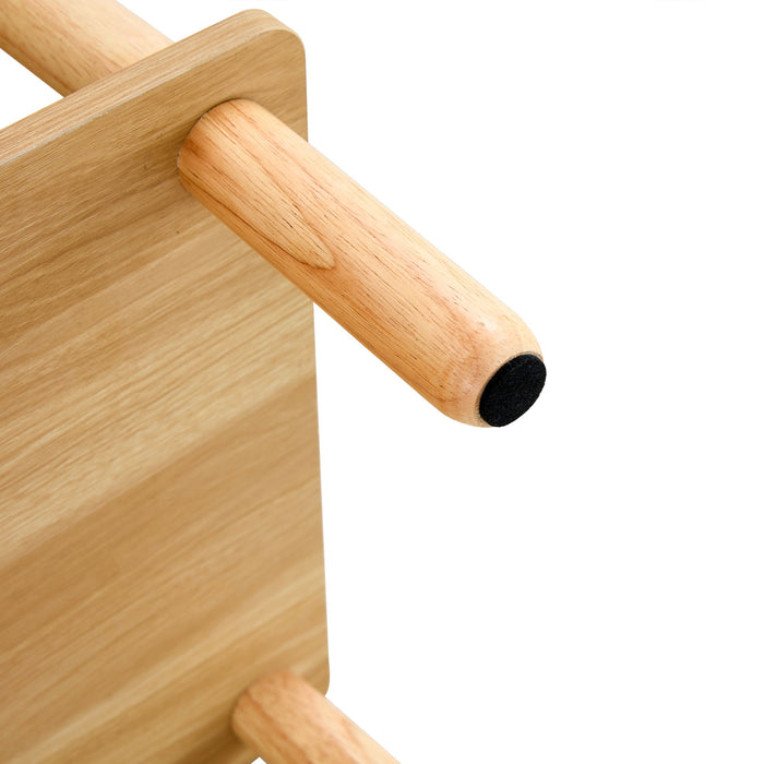 Modern 2 Tier, Rectangular Center Coffee Table With Open Storage Shelf, Rounded Legs