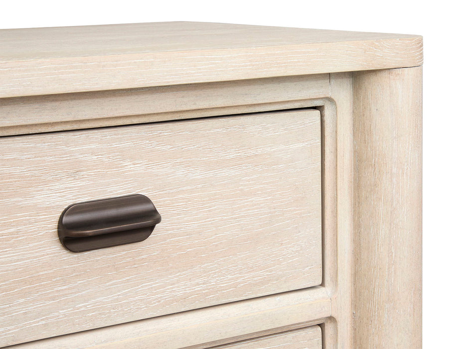 Sunset Cove - Drawer Chest With Metal Stretchers - Sanibel Brown