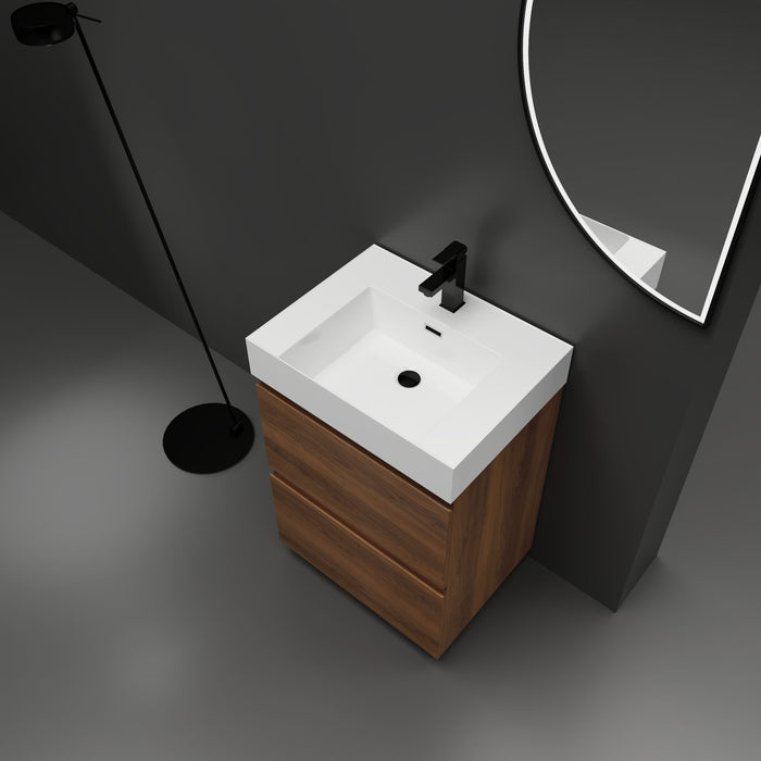 Modern Freestanding Bathroom Vanities With Single Sink Combo