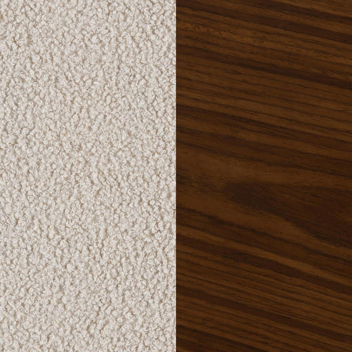 Paige - Boucle Upholstered Mid Back Rocking Chair