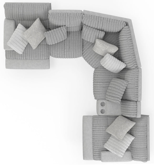 Abraxas - 6 Piece Reclining Sectional
