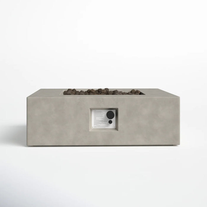 Streamlined Aesthetic Outdoor Fire Pit Table