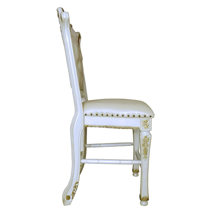 Vendome - Counter Height Chair (Set of 2) - Antique Pearl
