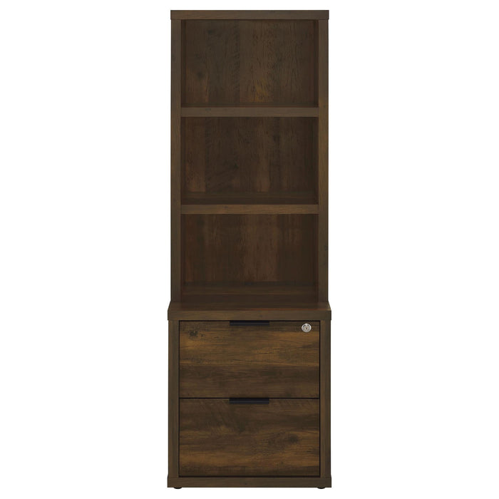 Geary - 3 Piece Wall Unit Bookcase Set With USB Storage