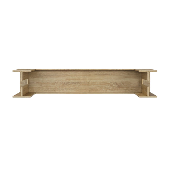 Farmhouse Style Extra Long Walnut Console Table