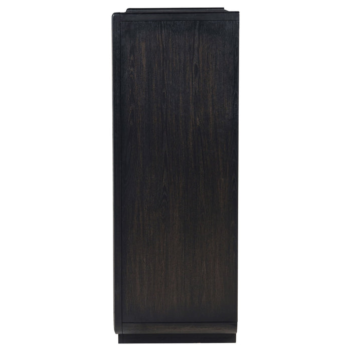 Bangor - 5 Drawer Bedroom Chest - Black