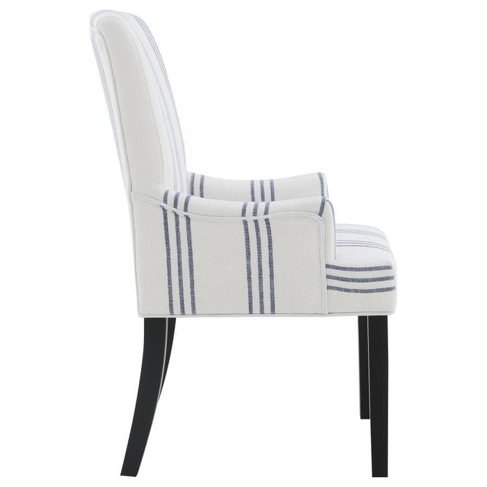 Herran - Upholstered Arm Chair - Beige