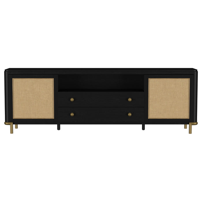 Benson - 2 Door TV Stand With Dual Drawers