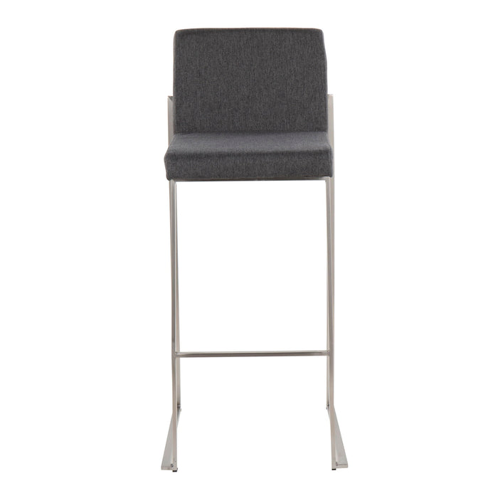 Fuji - Contemporary And Modern Elegance High Back Barstool