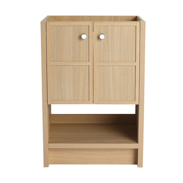 Modern Freestanding Bathroom Vanity With 2 Soft Closing Doors